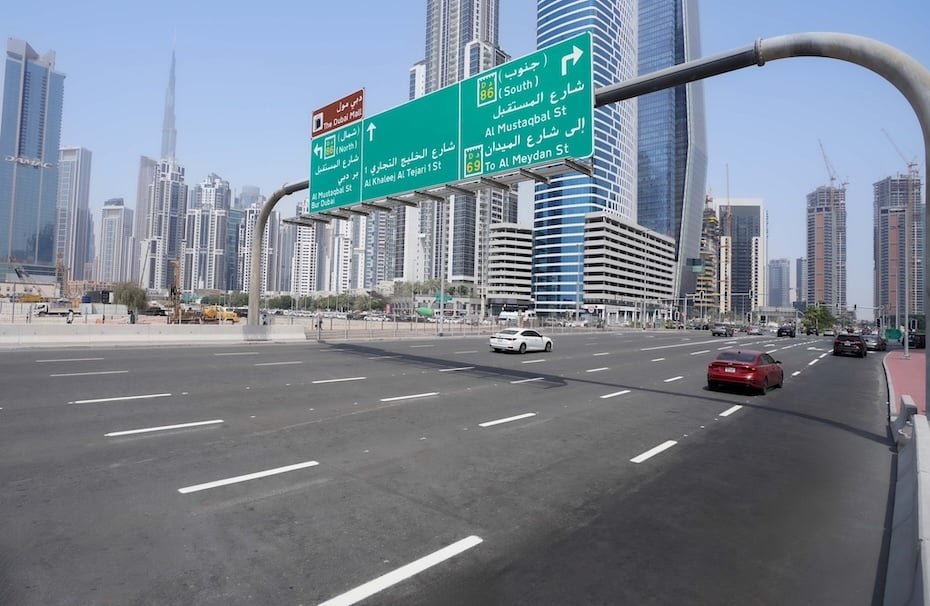 Dubai’s RTA completes key traffic upgrades in Business Bay
