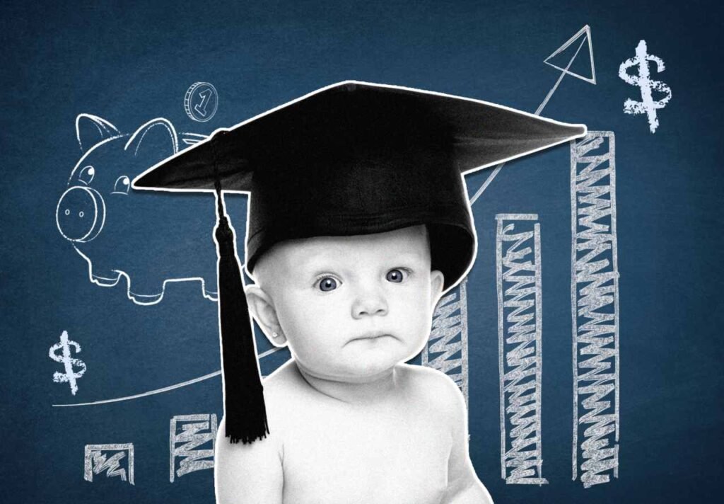 Brace yourself: This is exactly how much you should have saved for your kid’s college by the time they’re 5, 13 and 18