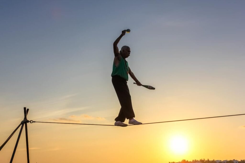 Why the stock market will be performing a high-wire act over the summer, according to UBS