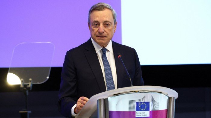 EU economy falls behind global rivals due to ‘complacency’, warns Mario Draghi