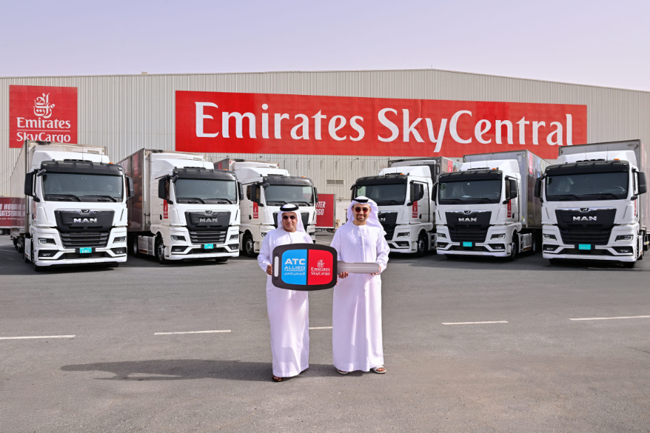 Emirates SkyCargo upgrades ground fleet with advanced Euro 6 MAN trucks
